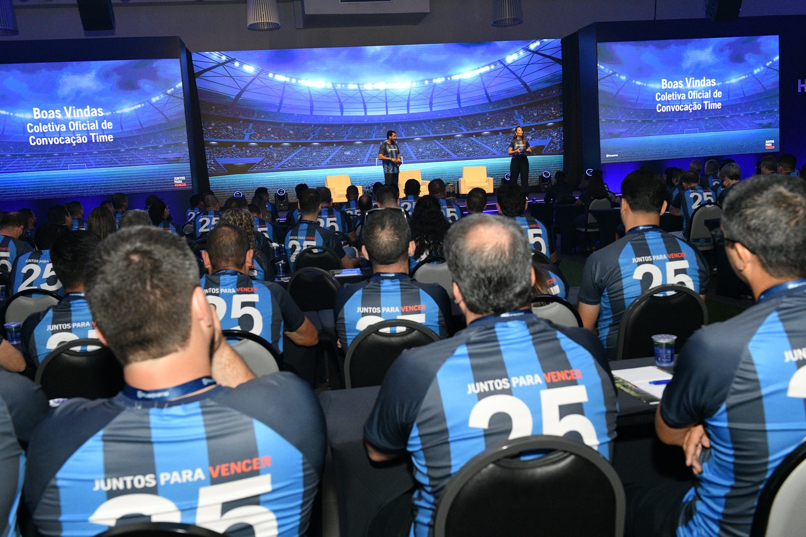 Abertura oficial da Convenção Husqvarna 2025 no palco principal